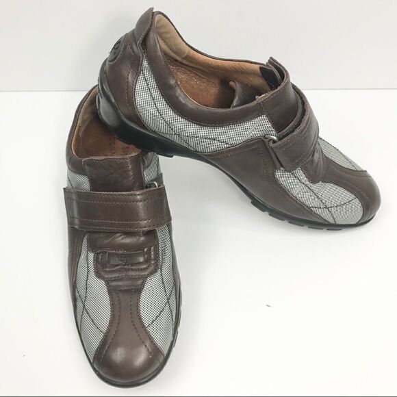 Donald J Pliner Made in Italy Leather Mesh Slip on - Picture 2 of 10